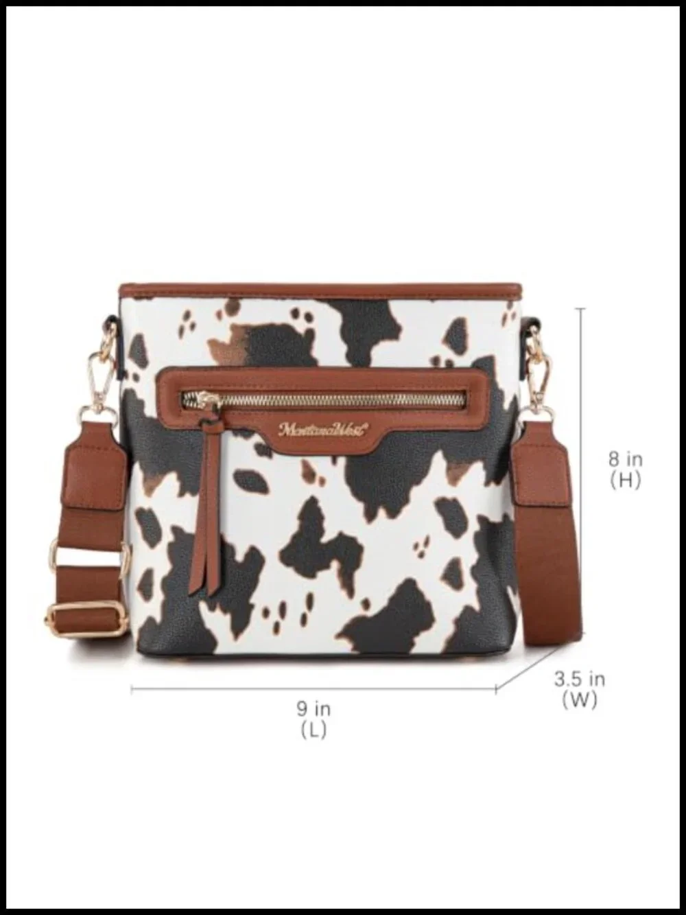 Vegan Leather Tote and Crossbody Bag Set for Women with Guitar Strap